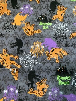 Scooby-Doo Halloween Themed Scrub Top M - Image 1 of 4