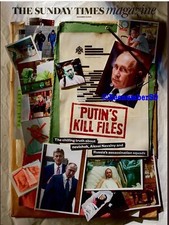 Sunday Times Magazine  Putin’s Kill Files 13/12/2020 New Lewis Hamilton