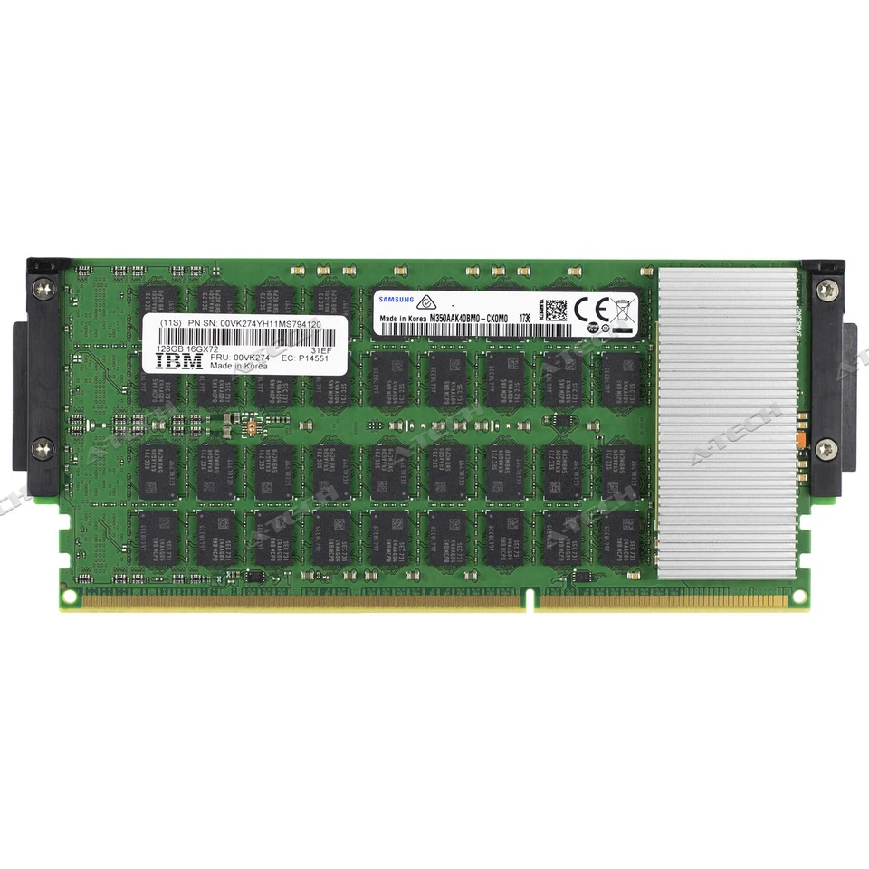 Samsung M350AAK40BM0-CK0 128GB DDR4 CDIMM 16Gx72 IBM Power8 Server Memory RAM - Image 1 of 1