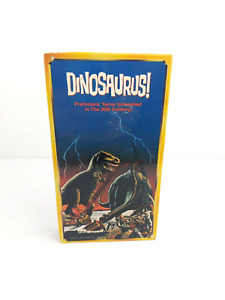 Dinosaurus! VHS Ward Ramsey Paul Lukather 1960 Classic Star Maker