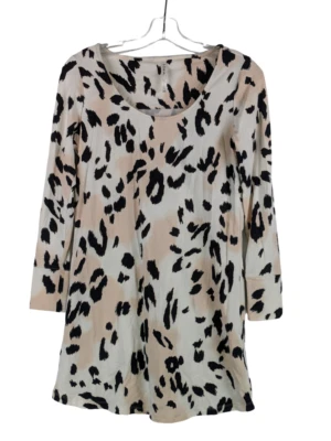 Camisón Soma Cool Nights para mujer XS manga larga estampado animal Foto 1 de 4