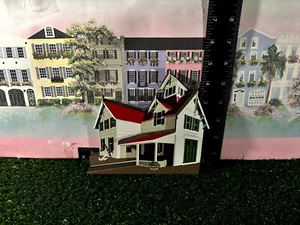 Shelia's Houses Vintage Wooden Replica Ocean City Life Station - Picture 1 of 7