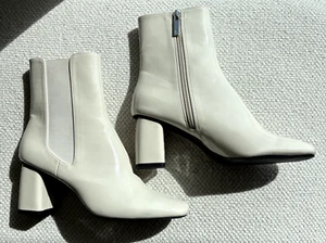Zara ankle boots in White, size 38 - Picture 1 of 3