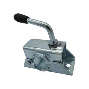 Adjustable Handrail Clamp Fitting 48MM (Zinc Plated Railing Support Bracket) - Picture 1 of 4