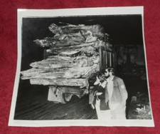 1974 Press Photo William & Patricia Williams's Car Towed Away & Crushed OH