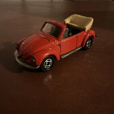 De colección Tomica Tomy Volkswagen Rojo Convertible Nº Fundición F20 1977 Foto 1 de 2