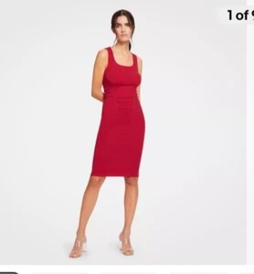 Wonderful Wolford JUNO RED DRESS Small S NWT - Picture 1 of 5