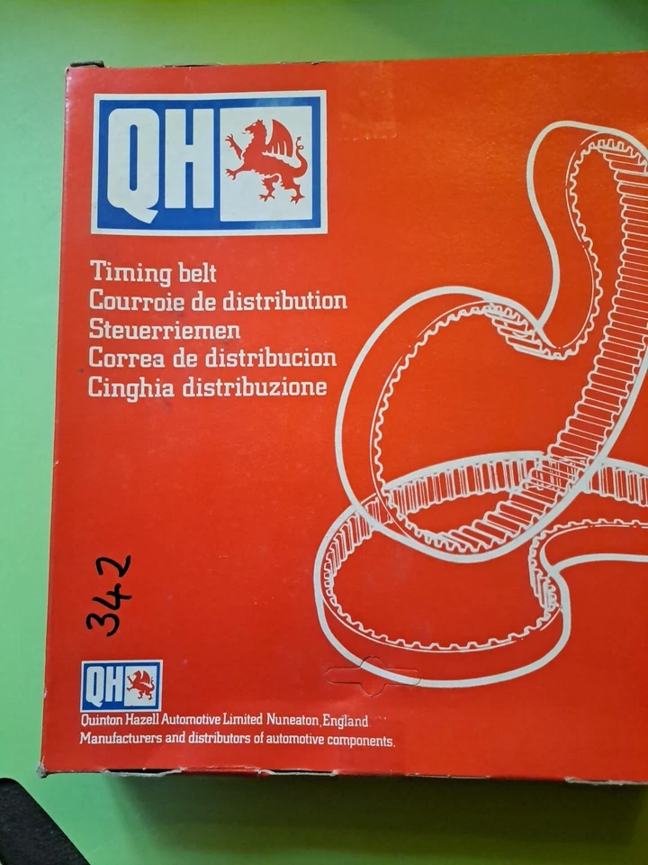 QH Timing Belt QTB137 Fits Mazda 929 626 E-Series Nos - Image 1 of 1