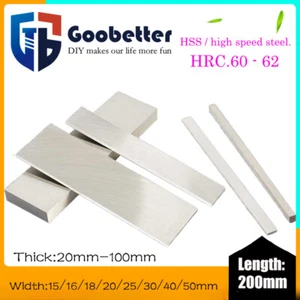Flachstahl HSS Flacheisen Bandstahl 20 bis 100 x200 mm Flachmaterial Flachstange - Bild 1 von 9