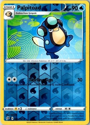 Palpitoad Uncommon SWSH02: Rebel Clash 045/192 NM - Image 1 of 2