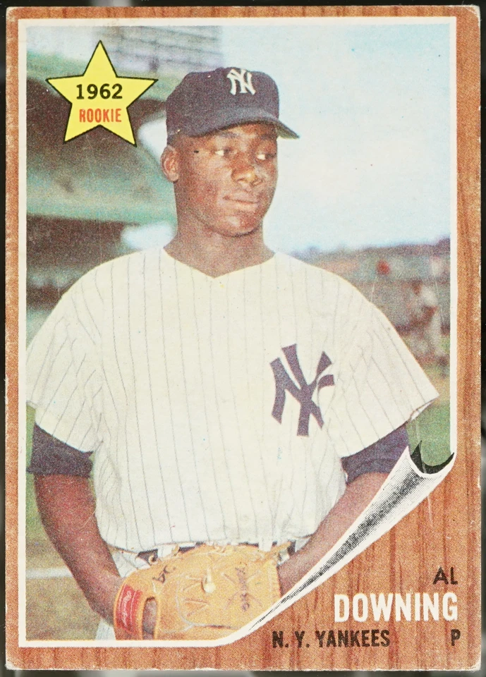 1962 Topps Baseball Al Downing #219 VG - Image 1 of 1