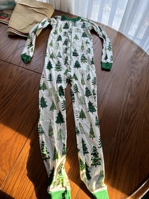 Traje de unión de una pieza Hatley para niños pijama árbol de Navidad 7 Foto 1 de 4