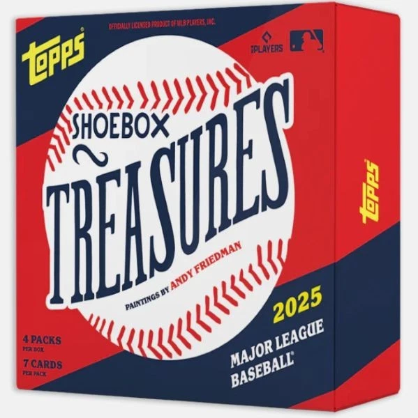 2025 Topps Shoebox  Treasures by Andy Friedman Base and Inserts - Updated 11.8 - Image 1 of 1