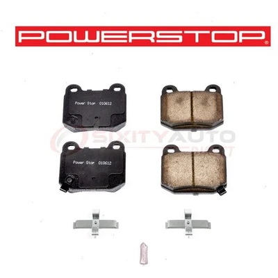 PowerStop Rear Disc Brake Pad & Hardware Kit for 2017 Subaru BRZ - Service zk Foto 1 de 4