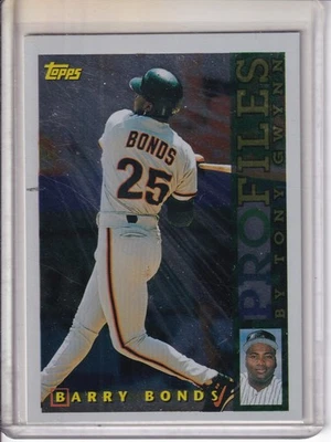 1996 Topps - Profiles #NL-03 - Barry Bonds - Image 1 of 2