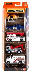 2025 Matchbox MBX Rescue V City 5-Pack - Picture 1 of 4