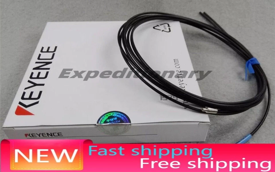 New Keyence Pair FU-7F FU7F Straight Thrubeam Transmissive Fiber Optic Unit. E3 - Image 1 of 1