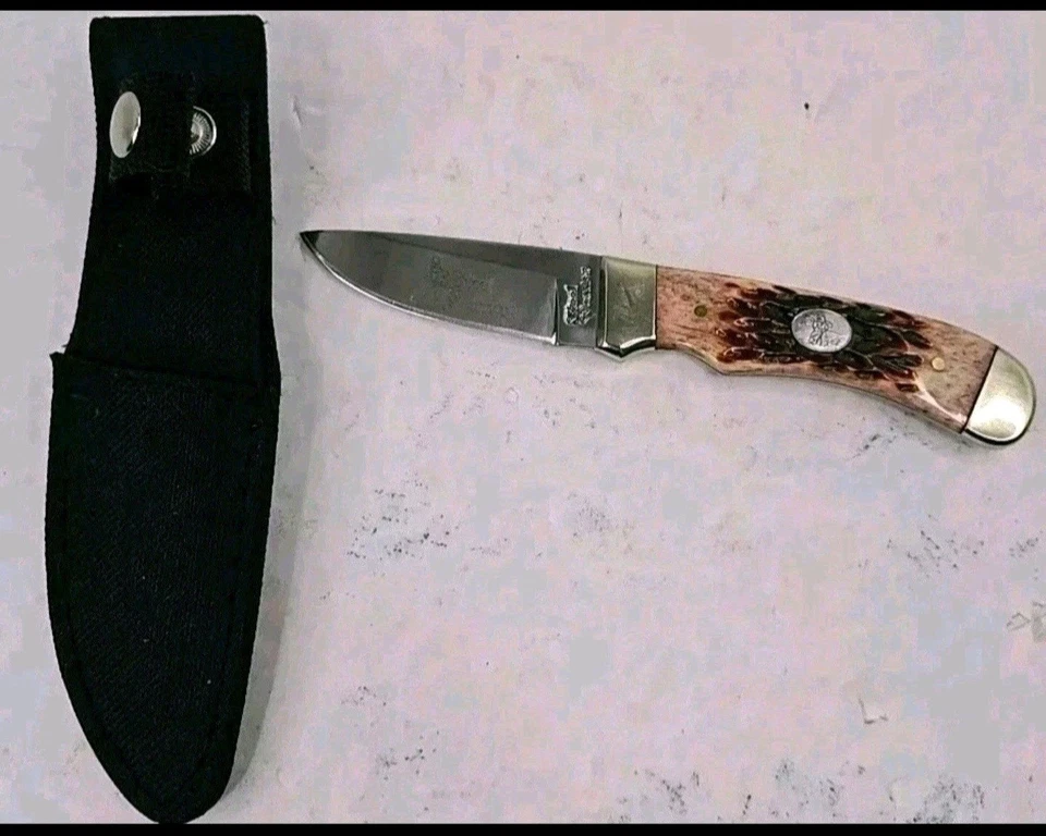 STEEL WARRIOR COON HUNTER KNIFE SW-101ASC  - Image 1 of 4
