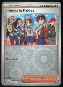 Friends in Paldea - 109/131 Reverse Holo SV: Prismatic Evolutions casi nuevo - Imagen 1 de 2