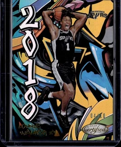 2018-19 Panini Certified Lonnie Walker IV 2018 Gold Parallel 04/10 - Picture 1 of 2