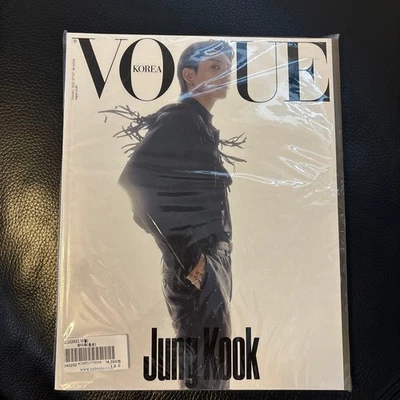 VOGUE KOREA October 2023 Issue Jung Kook Cover Unopened Magazine KPop - Image 1 of 2