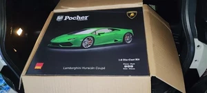 LAMBORGHINI HURACAN 1/8 POCHER  HK109 GREEN/VERD - KIT SIGILLATO - Foto 1 di 4