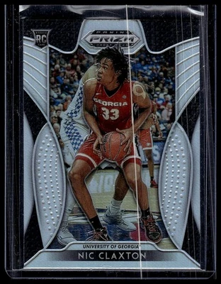 2019 Panini Prizm SILVER PRIZM / Nicolas Claxton ROOKIE - Image 1 of 2