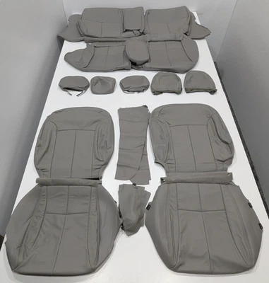 Fundas de asiento de cuero gris W272 para Subaru Forester 2.5XT Premium 2009-2010 Foto 1 de 4