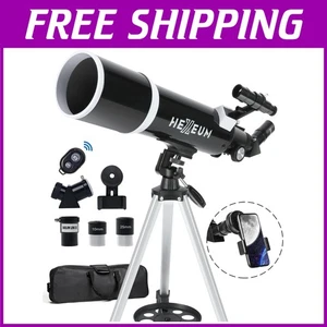 Fully Coated 80mm Telescope with Phone Adapter - Picture 1 of 9