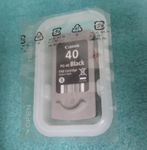 Cartucho de tinta negro original Canon PG-40 nuevo otro - Imagen 1 de 4