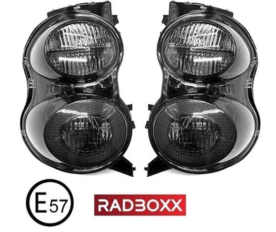 ✅NUEVO JUEGO luces traseras L+R negro / black smoke para Smart 451 ForTwo Brabus ITV - Imagen 1 de 4