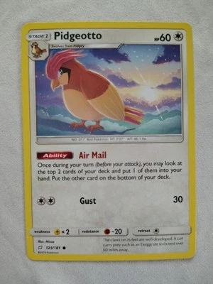 Pidgeotto Regular 123/181 SM Team Up 2019 Pokemon TCG NM - Image 1 of 2