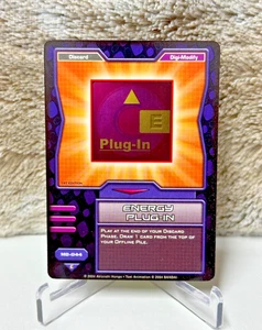 2004 Digimon TCG Hybrid Warriors 1st Edition - Energy Plug-In MD-044 - Picture 1 of 2