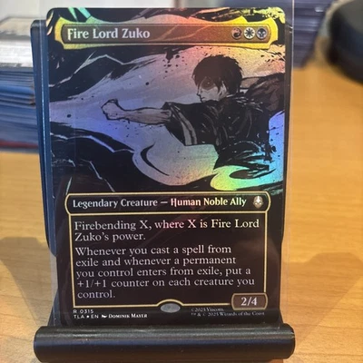 Fire Lord Zuko (Borderless) Avatar: The Last Airbender Foil - Image 1 of 2