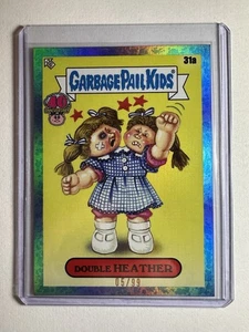2025 Topps GPK 40th Garbage Pail Kids Drool BLUE Double Heather #31a 05/99 🔥 - Picture 1 of 2