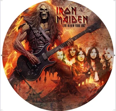 Iron Maiden Vinyl Picture Disc Live In New York 1982. Exclusive New Release 250 - Bild 1 von 2