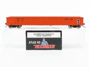 Góndola abierta Atlas Trainman 969 AMTK Amtrak escala HO #13316 - Imagen 1 de 11