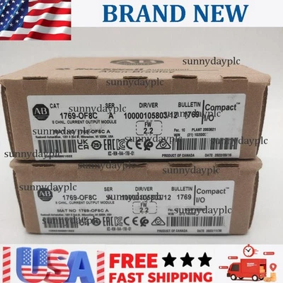New AB 1769-OF8C /A CompactLogix 8 Pt A/O Current Module 1769OF8C - Image 1 of 3