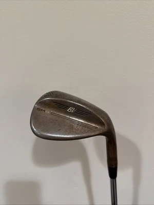 Titleist Raw SM9 56° Sand Wedge with Flight Lines Steel X-Shift Shaft - Image 1 of 4