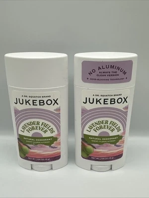 JUKEBOX Natural Deodorant Aluminum Free for Women Lavender Fields Forever 2 PACK - Image 1 of 3