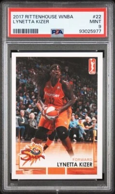 2017 Rittenhouse WNBA Lynetta Kizer PSA 9 Connecticut Sun Maryland Terrapins - Image 1 of 2
