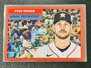 Kyle Tucker 2023 Topps Archives /50 Red Foil Refractor Parallel #66 Retro '56