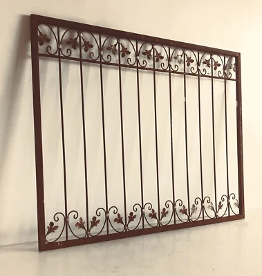 Recinzione In Ferro Battuto Monaco-Z100/200 Metallo Ruggine - Immagine 1 di 4