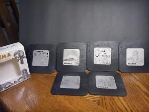 Coasters Panama Canal Set of 6 - Picture 1 of 6