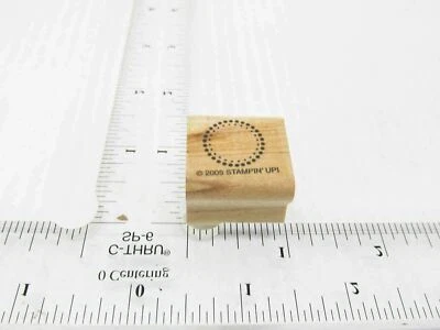 Sello de goma con sello de anillo de lunares - Juego de sellos C110 Foto 1 de 4