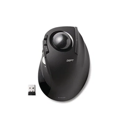 Elecom M-DT1DRBK Wireless 8-Button Tilt MouseNEW - Image 1 of 4