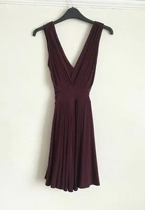 ASOS Petite Purple V Neck Tie Dress UK 6 / US 2 - Picture 1 of 3