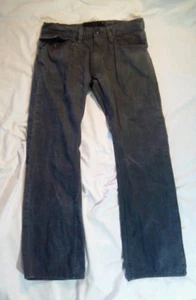 Legacy Edition Men's 100% Cotton Gray Faded Boot Cut Jeans W34 L32 - Picture 1 of 7