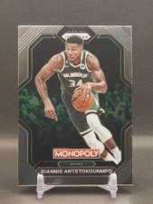 Giannis Antetokounmpo 2022-23 Panini Prizm Monopoly Basketball #PS3 Bucks NBA