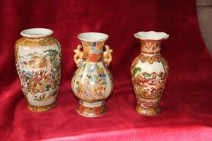 Asiatika China 3 alte Vasen von privat Sammlung. - Bild 1 von 5